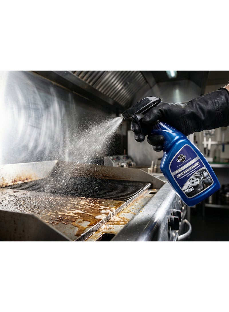 Galaxy Engine Cleaner Spray – 500ml | Car Engine Degreaser | Removes the Toughest Grease, Oil & Grime | Easy Spray Bottle - Image 3